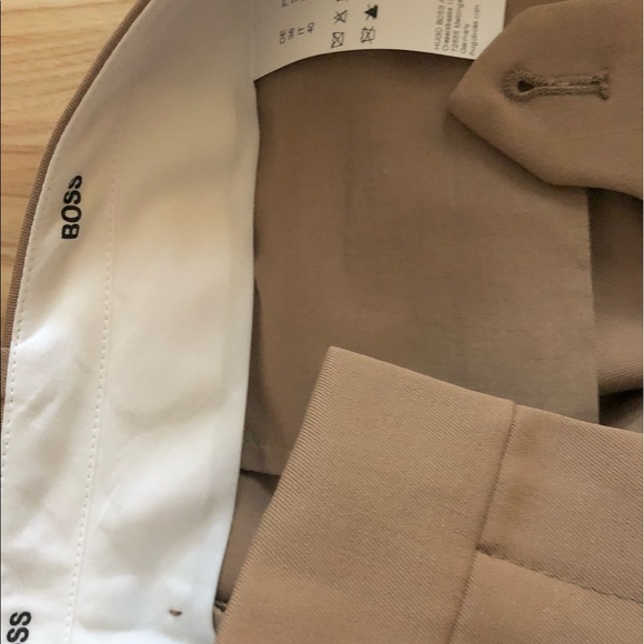 NWT❗️ BOSS - Tocanes slightly cropped stretch wool trousers - Picture 3 of 6